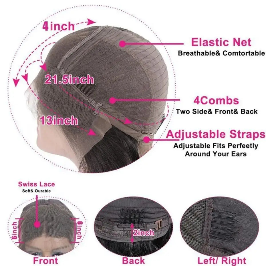 Highlight Wig Human Hair 13x4 13x6 Honey Blonde Straight Lace Front Wigs Human Hair Brazilian Remy P4/27 Colored For Women