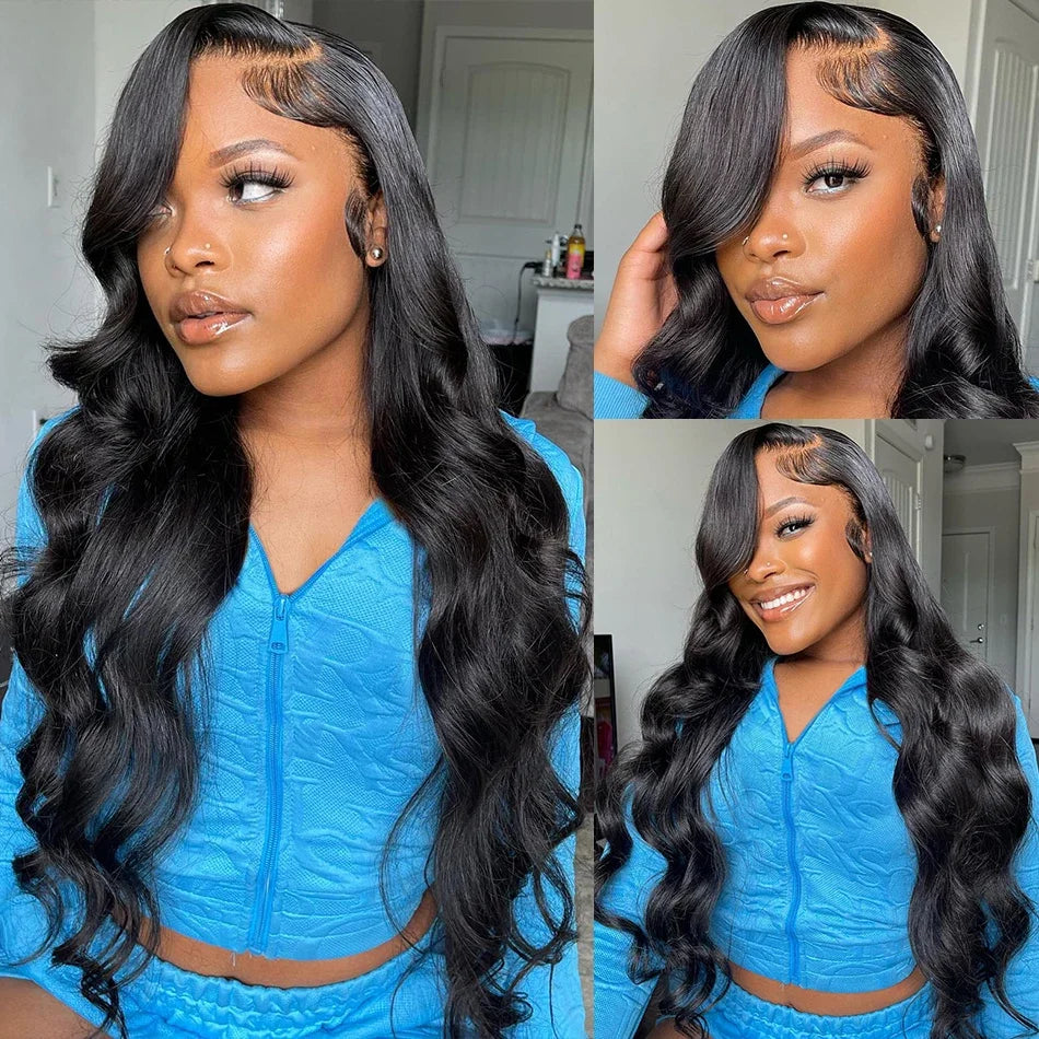 Wear And Go Glueless Wig Human Hair Pre Plucked For Women Pre Cut 5x5 Lace Body Wave Lace Front Wigs On Sale Ready To Wear
