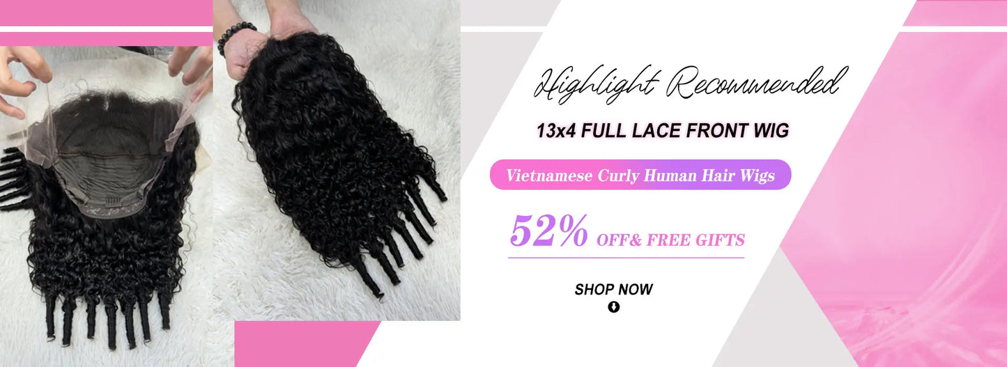 Deep Wave 13x6/13x4 HD Transparent Lace Front Human Hair Wigs Remy Human