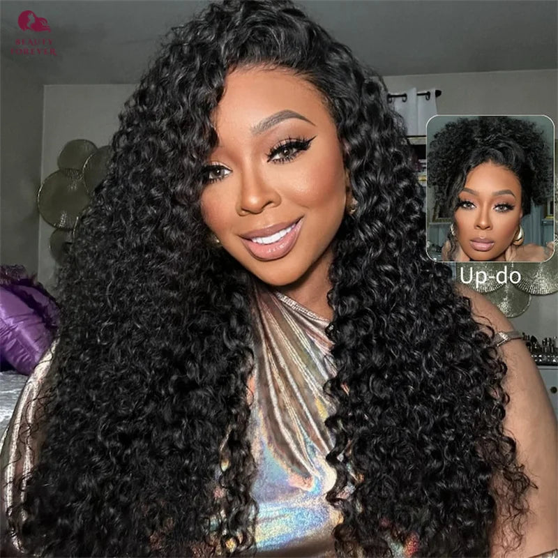 Beautyforever 13x4 7x5 Pre Everything Water Wave Glueless Human