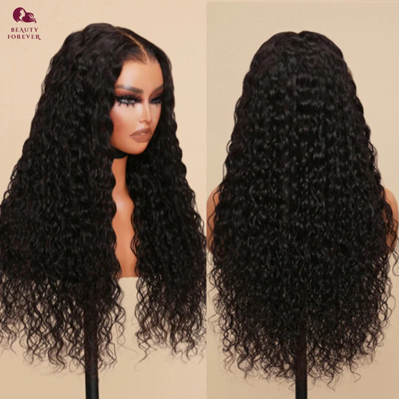 Beautyforever 13x4 7x5 Pre Everything Water Wave Glueless Human